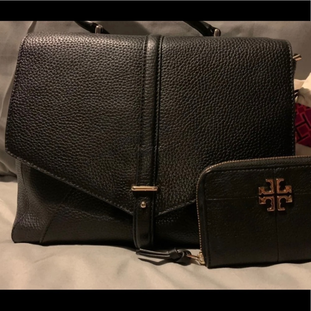 Tory Burch 797 Satchel Black